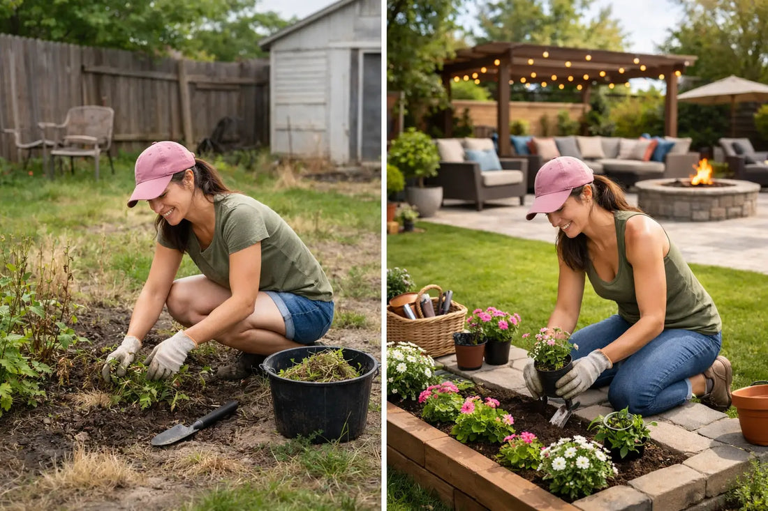 Before and After Backyard Upgrade Ideas