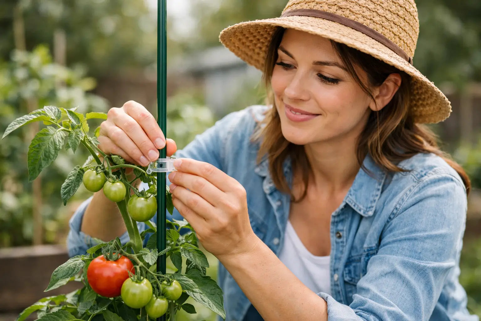 Garden Support Clips for Tomatoes That Work