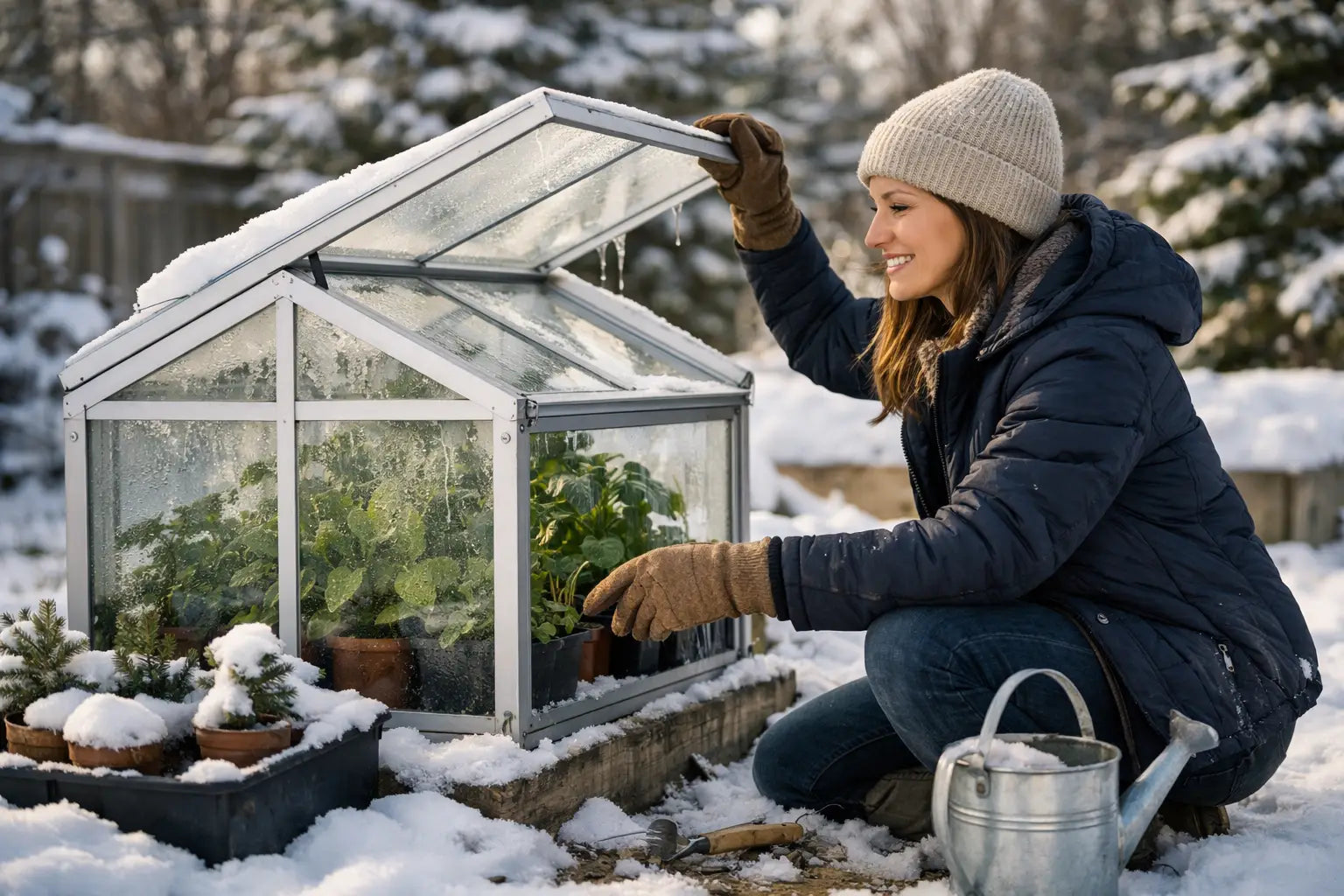 Can a Mini Greenhouse Survive Winter in Canada?