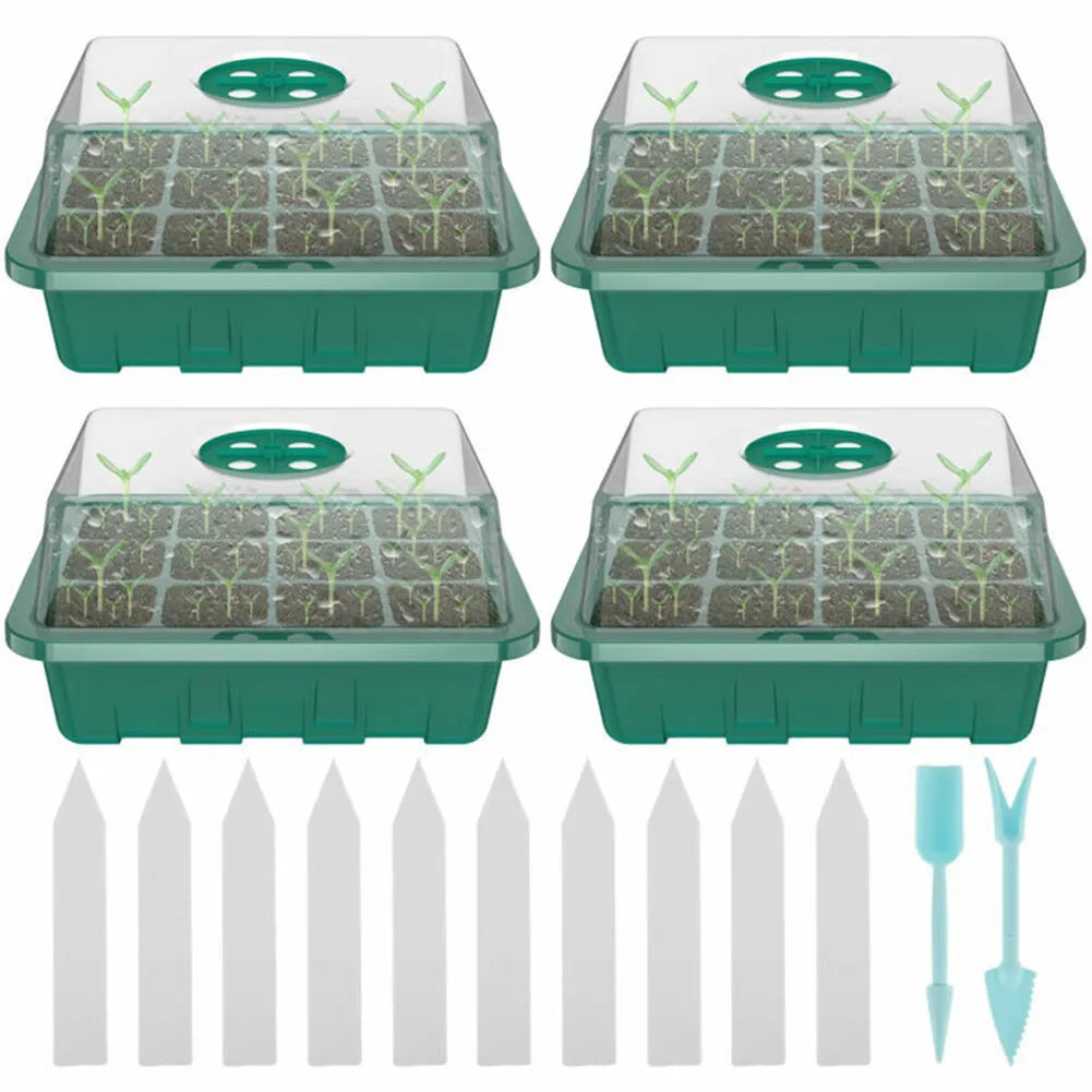 4 x 12-Cell Seed Starter Trays