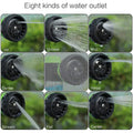 8-in-1 High Pressure Foam Nozzle | Garden, Auto, & Pet Sprayer