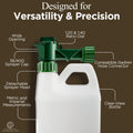 Garden Hose Sprayer 64oz (2-Pack) | Refillable Fertilizer, Pesticide & Car Wash sprayer