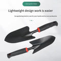 Essential 4-Piece Gardening Hand Tool Set (Shovel, Rake, Hoe, Trowel)