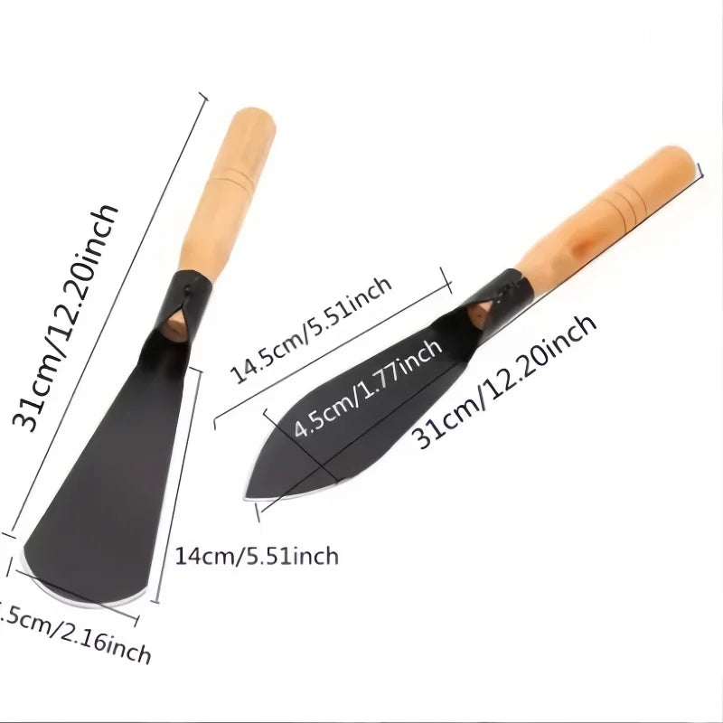 Measurements for Shovels