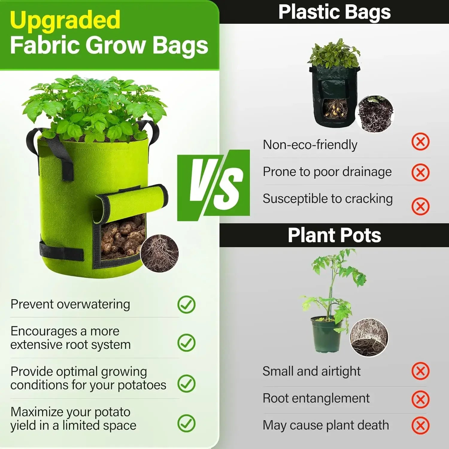 Non-Woven Root Growers comparisons