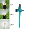 Garden Sprinkler 360° Rotation Irrigation Watering System Automatic Agriculture Lawn Farm Greenhouse Plant Sprinkler Nozzle Tool