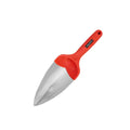 Multi functional plastic red handle stainless steel round shovel tip shovel sand shovel gardening tool with scale