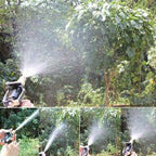 Watering gun for garden pressure change